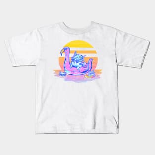 Summer Puppers Kids T-Shirt